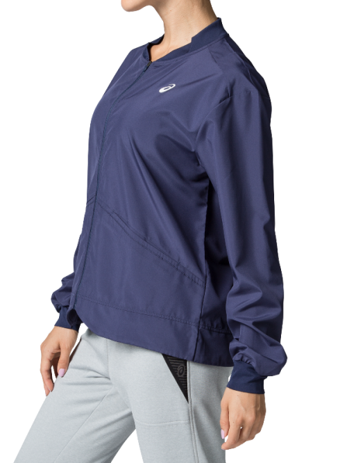 Дамско спортно горище ASICS CLUB W WVN JACKET