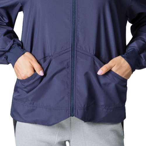 Дамско спортно горище ASICS CLUB W WVN JACKET