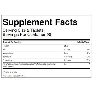 GREEN SPIRULINA 500 mg