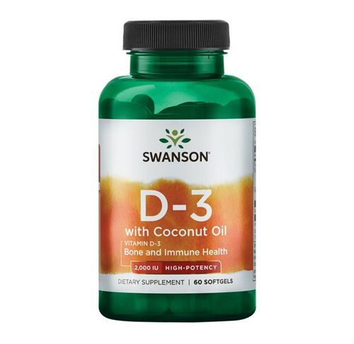 VITAMIN D3 SWANSON 60 softgels