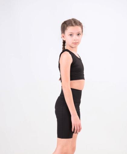 Children's sports bustier  KHEALTH BLACK