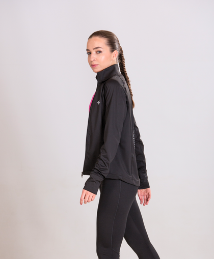 Women's Full-Zip Jacket KHEALTH BLACK