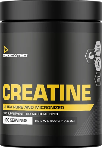 Dedicated Nutrition Premium Micronised Creatine Monohydrate - 500 g 