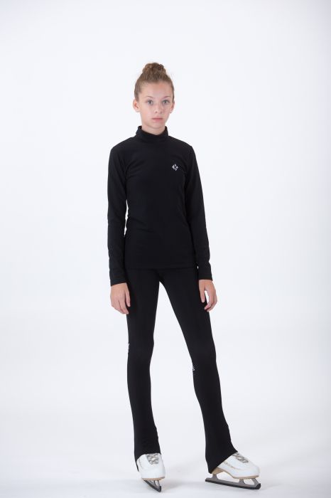 Children's blouse with long sleeves KHEALTH WINTER BLACK & WHITE