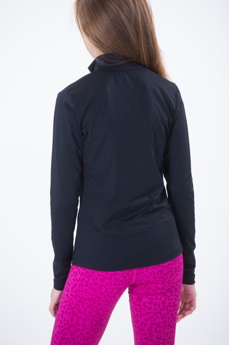 Children's blouse with long sleeves KHEALTH WINTER BLACK 