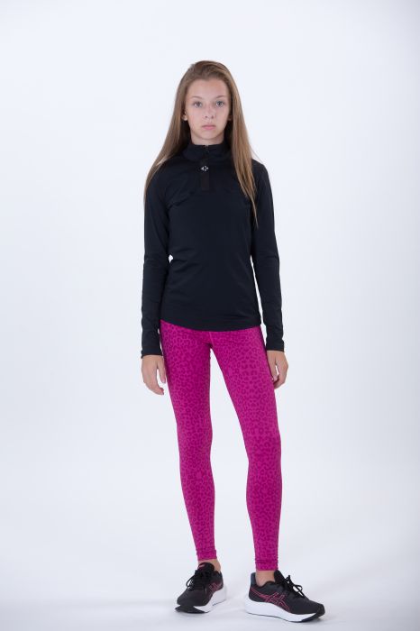 Children's blouse with long sleeves KHEALTH WINTER BLACK 