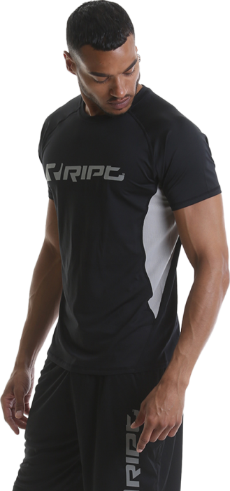 RIPT MENS CONTRAST SHIRT - BLACK