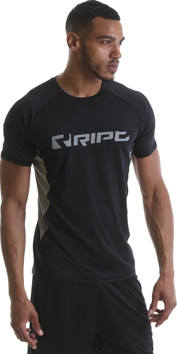 RIPT MENS CONTRAST SHIRT - BLACK