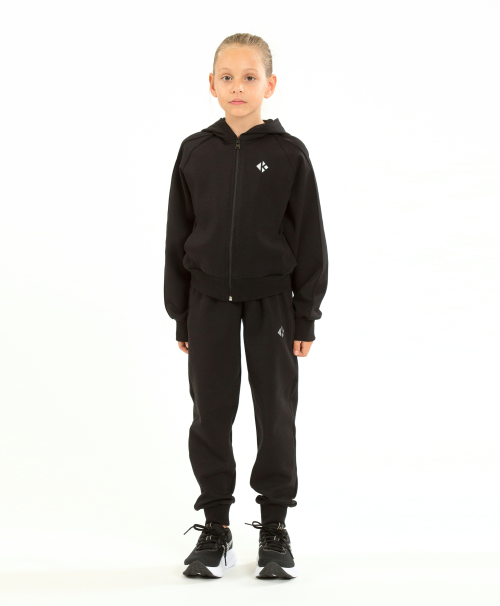 Girls' Tracksuit KHEALTH BLACK